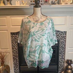 Shoreline mesh lined shirt, size s/m‎